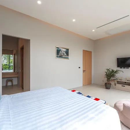 New 3Br Pool Villa Long One A5 With Chalong Bay View Ban Bo Rae Exterior photo